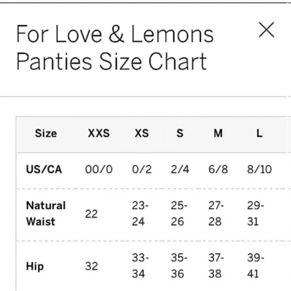 For love and lemons 🍋 high-waist jackpot panty
